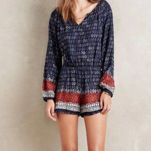 Boho Anthropologie Romper